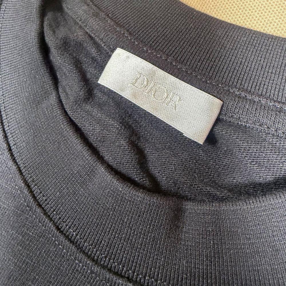 DIOR MEN'S 47 BLACK LEWIS HAMILTON EDITION T-SHIRT SIZE LARGE REGULAR EXCELLENT - Picture 6 of 9